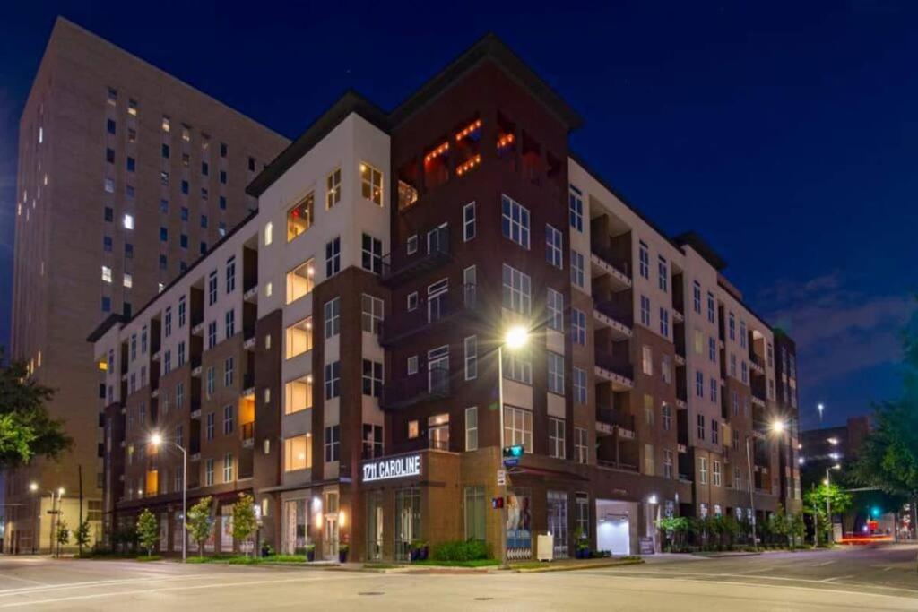 Apto 1 Bed - Kitchen - Free Parking Appartement Houston Buitenkant foto